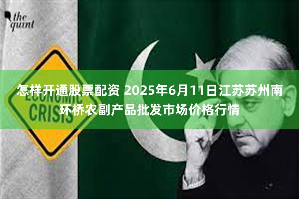 怎样开通股票配资 2025年6月11日江苏苏州南环桥农副产品批发市场价格行情