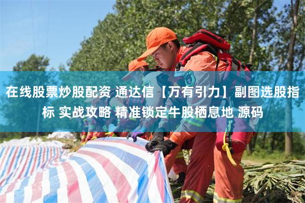 在线股票炒股配资 通达信【万有引力】副图选股指标 实战攻略 精准锁定牛股栖息地 源码