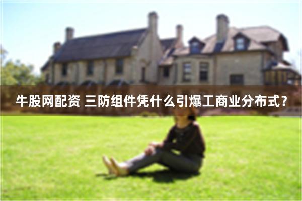 牛股网配资 三防组件凭什么引爆工商业分布式？
