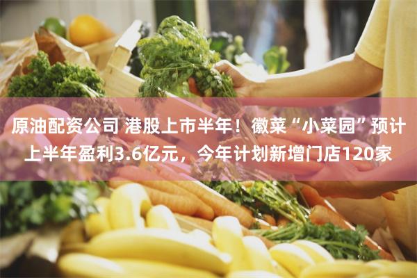 原油配资公司 港股上市半年！徽菜“小菜园”预计上半年盈利3.6亿元，今年计划新增门店120家