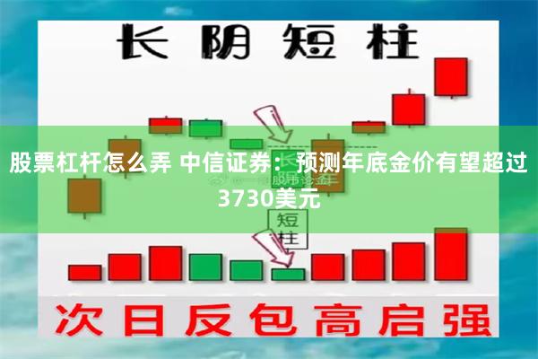 股票杠杆怎么弄 中信证券：预测年底金价有望超过3730美元